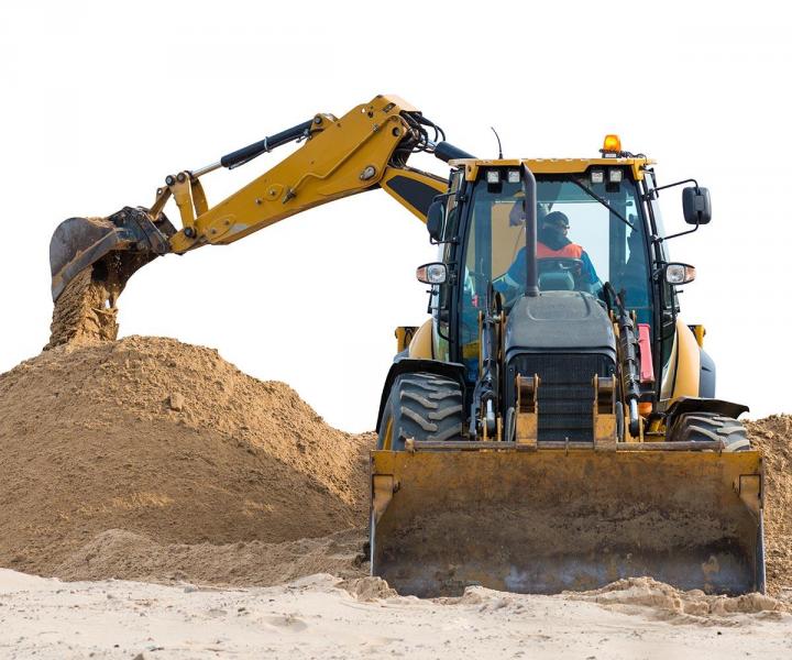 Extraction de carrière de sable Essonne